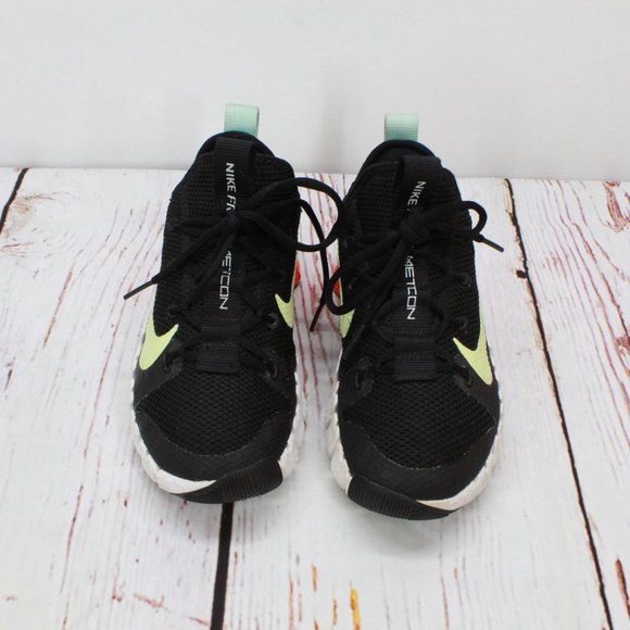 Nike Free Metcon 4 Black Mesh Breathable Lightweight Training Shoe Size 10 Inch - Picture 5 of 10